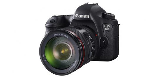 Canon umumkan DSLR terbaru, EOS 6D