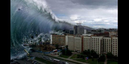 Tsunami tak selalu diawali laut surut