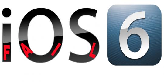 Baru dirilis, iOS 6 bermasalah
