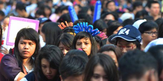 Ribuan fans SuJu padati GBK