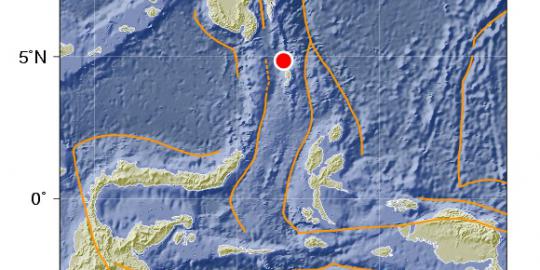 Pagi ini, gempa mengguncang Sulawesi Utara