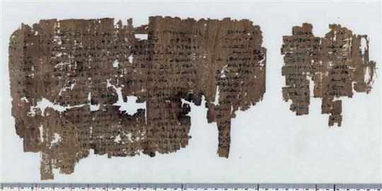 Sebuah papyrus kuno tertulis cerita ritual hubungan seks
