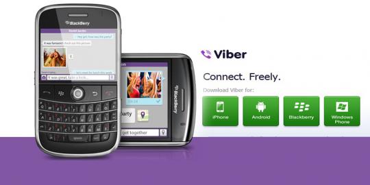 Tinggalkan SMS, BBM atau WhatsApp, ganti dengan Viber