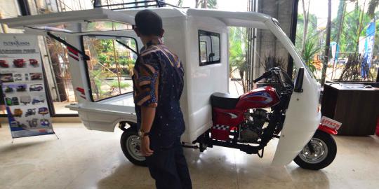 Permintaan kendaraan roda tiga makin tinggi