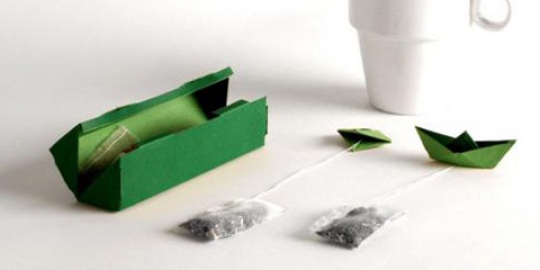 10 kantong teh celup dengan bentuk unik