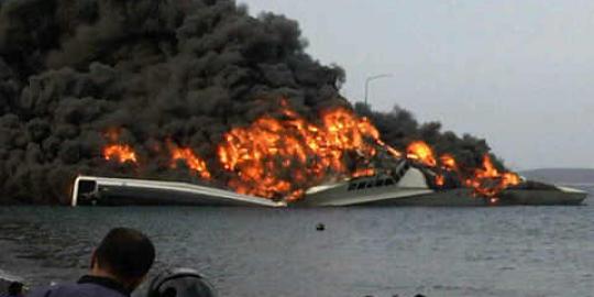 KRI Klewang terbakar, PT Lundin Industri siap tanggung jawab