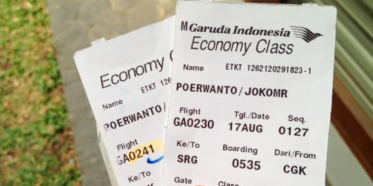 Garuda mulai \'hilangkan\' airport tax 1 Oktober