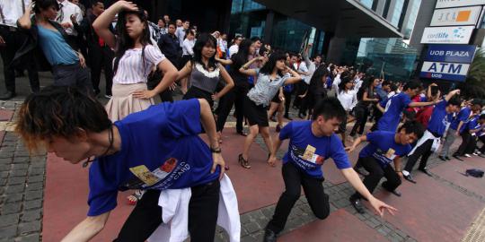 Aksi flash mob paling mengejutkan di dunia