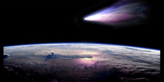 Ada komet mengarah ke Bumi
