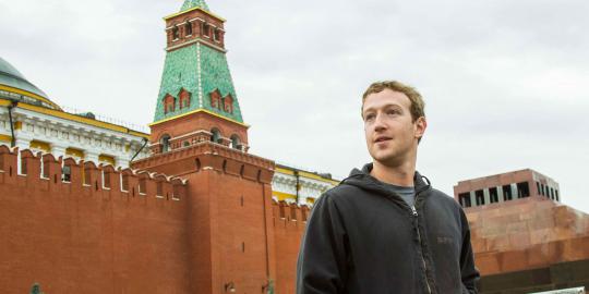 Mark Zuckerberg berkunjung ke Moskow