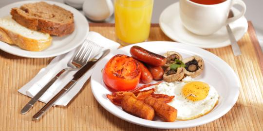 Tetap langsing dengan sarapan tinggi protein?