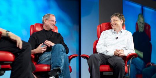 Bill Gates jauh lebih pintar dibanding Steve Jobs