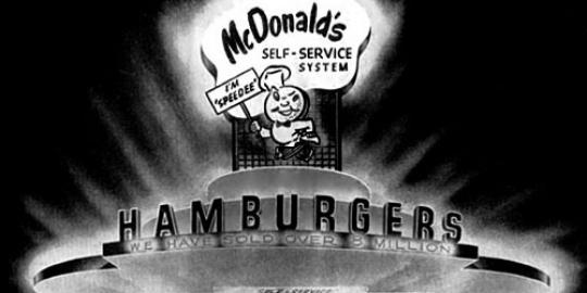 Wajah McDonald\'s di tahun 1940-an