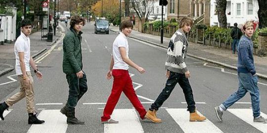 One Direction samakan dirinya dengan The Beatles