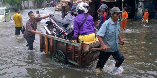 Masuk musim hujan, 20 lokasi di Jakut rawan banjir