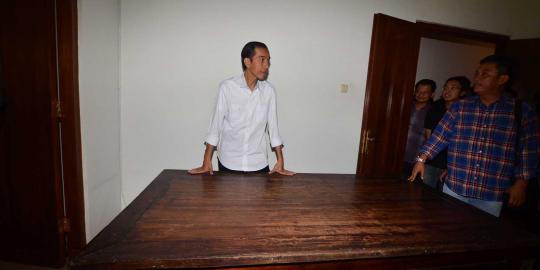 Jelang pelantikan, Jokowi tengok rumah dinasnya