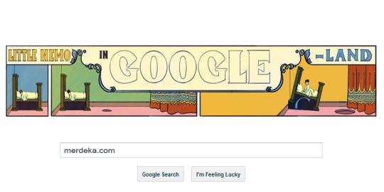 Komik strip animasi hiasi Google Doodle hari ini