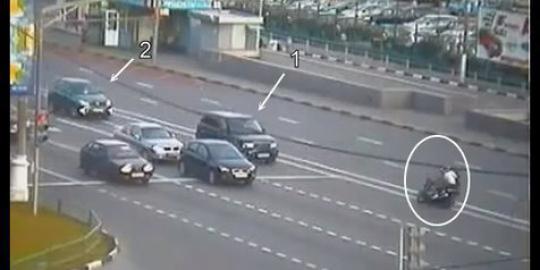 Video kecelakaan motor mengerikan kembali terekam 