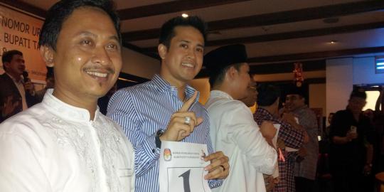 Pacar Olla Ramlan dapat nomor urut 1 di Pilbup Tangerang