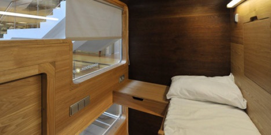 7 kamar hotel tersempit di dunia