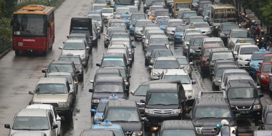 Polisi beri 5 jurus tangani macet untuk Jokowi