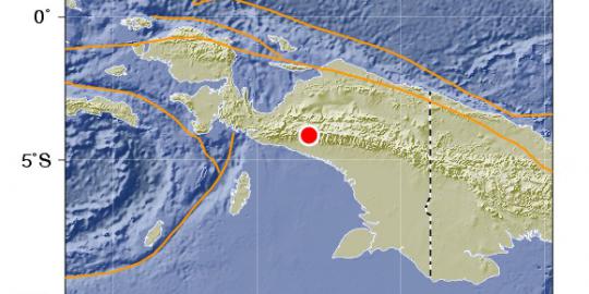 Gempa 5,3 SR goyang Papua Barat