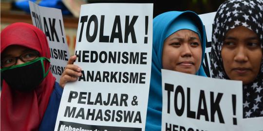 Pemuda HTI serukan 'Tolak Anarkisme dan Hedonisme'