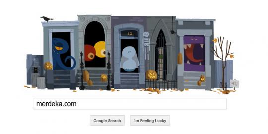 Ada rumah penuh hantu di Google
