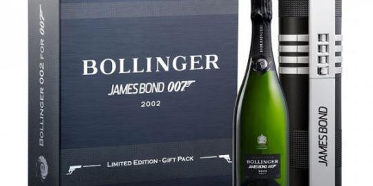 Produsen sampanye ternama rilis edisi spesial James Bond 