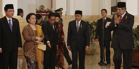Mega cuek saat ditanya sepak terjang Jokowi