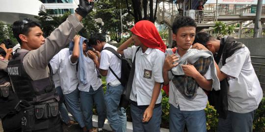 Ratusan pelajar Jakarta Barat lakukan ikrar damai