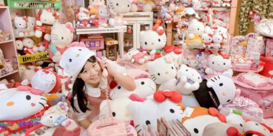 Asako Kanda, kolektor Hello Kitty terbanyak sejagat