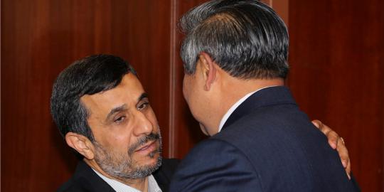 SBY sambut Mahmoud Ahmadinejad
