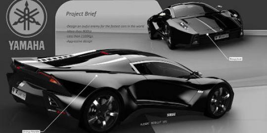 Diam-diam Yamaha siapkan supercar