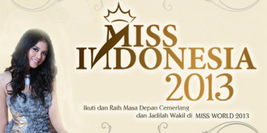 Audisi miss Indonesia 2013 sukses ditutup di Jakarta