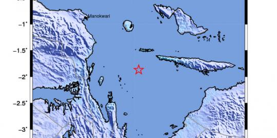 Gempa 5 SR guncang bumi Papua