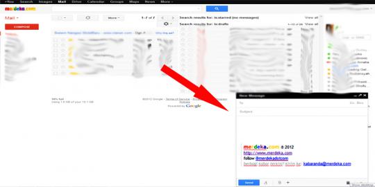 Google rilis fitur Compose dengan tampilan pop-up untuk Gmail
