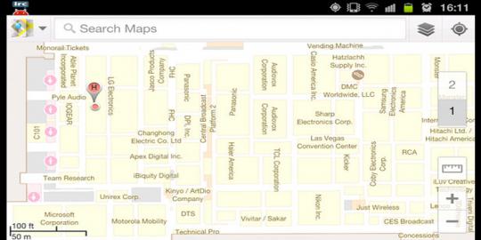 Google Map bisa 'intip' bagian dalam gedung
