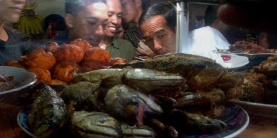 Sederhananya menu makan Gubernur Jokowi