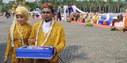 38 Pasangan ikut nikah massal di kota Jayapura 