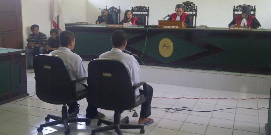 Takbir warnai sidang kasus dua pemotong bambu