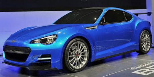 Subaru BRZ STI dipamerkan ke publik tahun depan