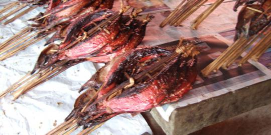Cakalang fufu rabe rica, kuliner pedas Manado