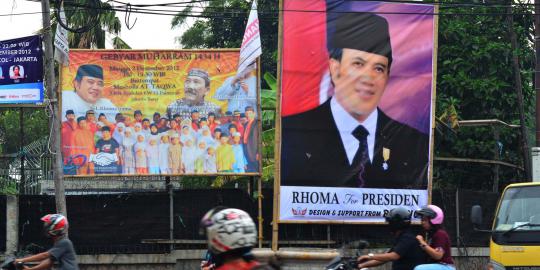 Maju capres, Rhoma mulai 'berkelana'