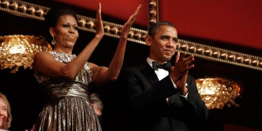Obama dan Michelle hadiri Kennedy Center Honors