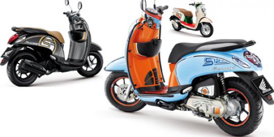 Honda Scoopy injeksi, modis dan 'melodis'  merdeka.com