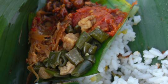 Nasi jinggo, kuliner pedas khas Bali