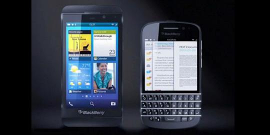 Rilis BlackBerry 10 QWERTY paling lambat Juni 2013 