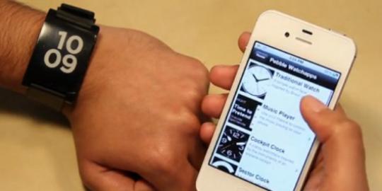 Pebble, si jam tangan pintar