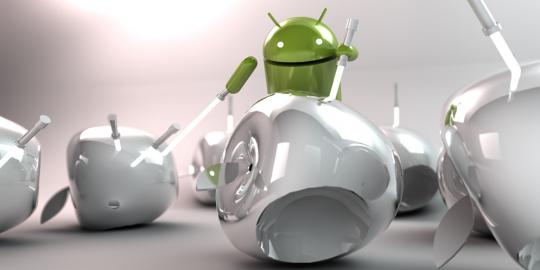 Android kembali tenggelamkan iOS